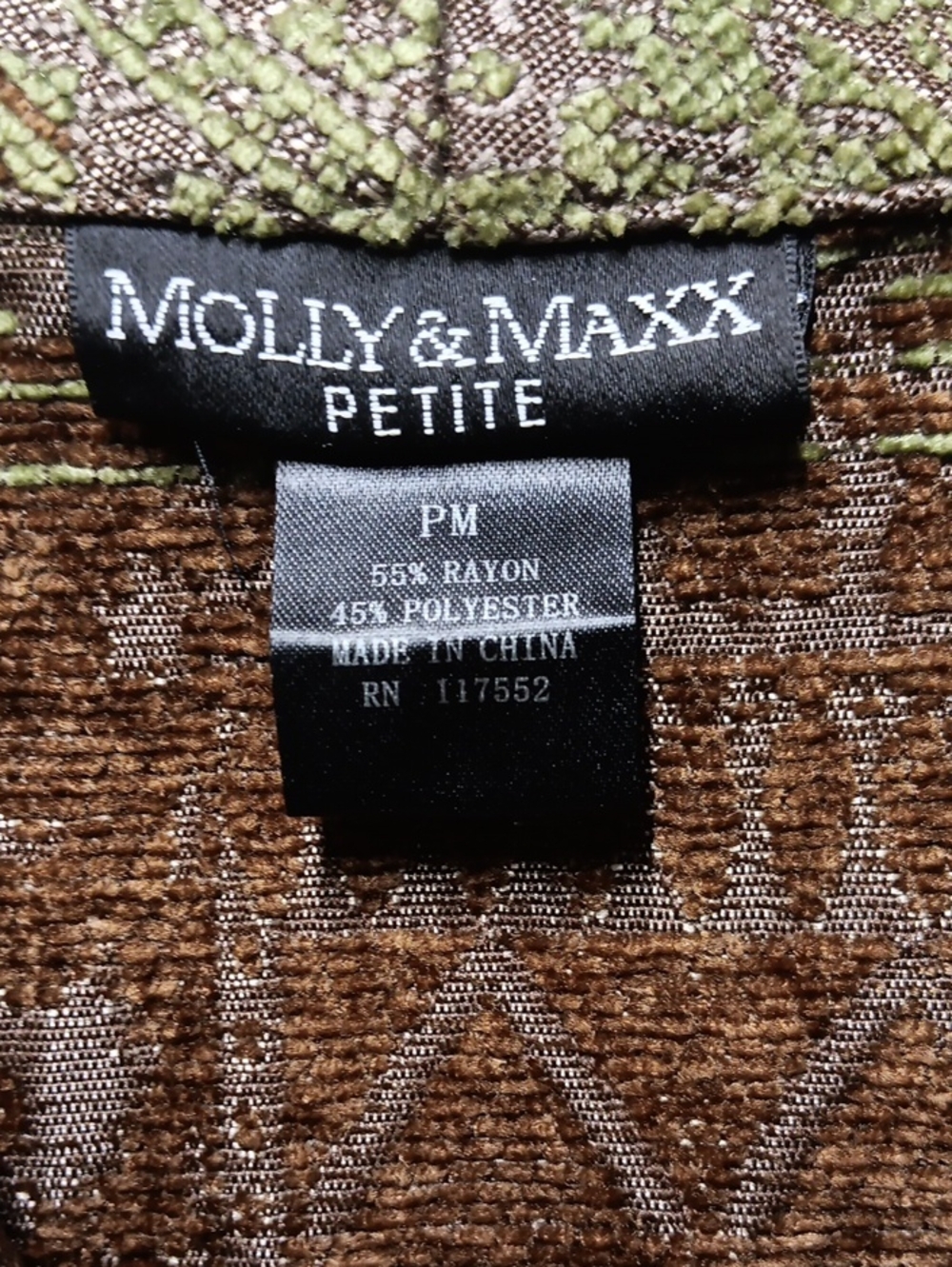 Molly & Maxx Patchwork Paisley Vintage Jacket EUC - Picture 2 of 7